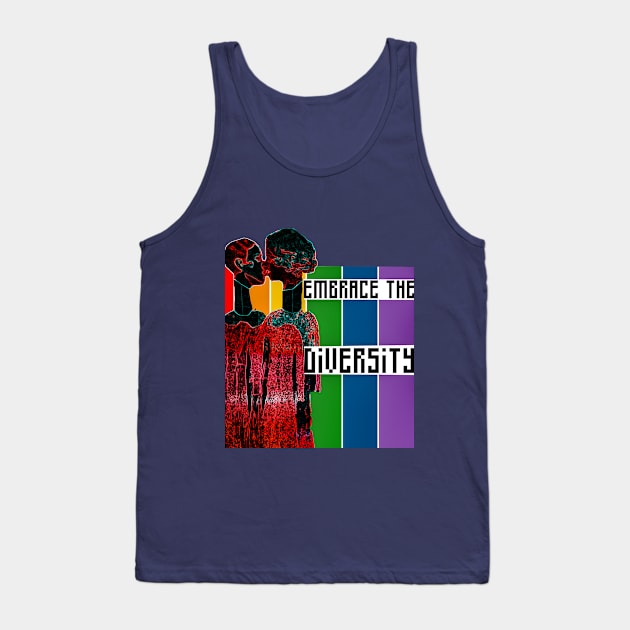 Diversity Tank Top by Estrafacosmico diseño